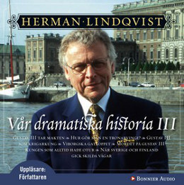 Omslag till Vår dramatiska historia 1700-1808 av Herman Lindqvist.
